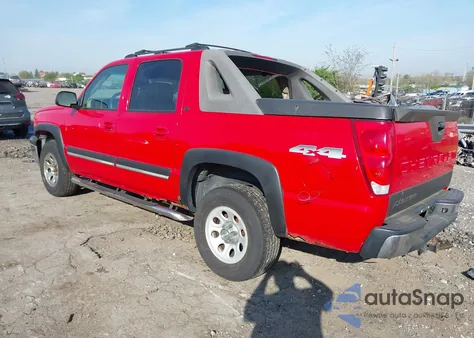2006 Chevrolet Avalanche 1500 Lt from USA, damaged, VIN 3GNEK12Z66G122911